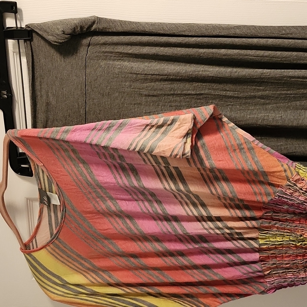 2 pc cute colorful outfit with maxi skirt sz 1x